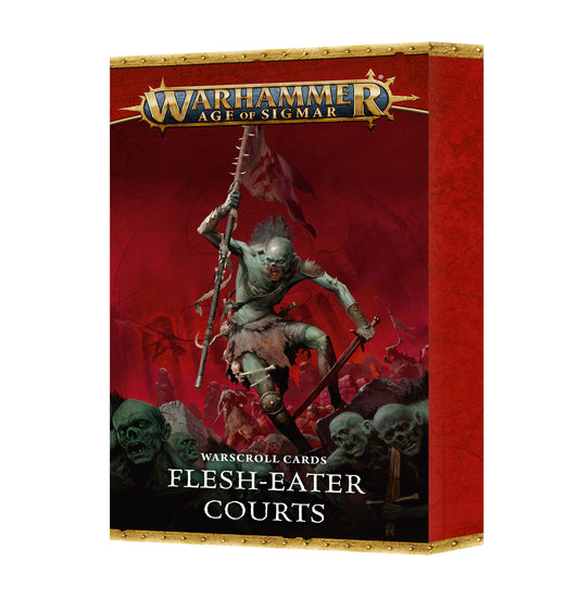WARSCROLL CARDS:FLESH-EATER COURTS (ENG) - Mighty Melee Games