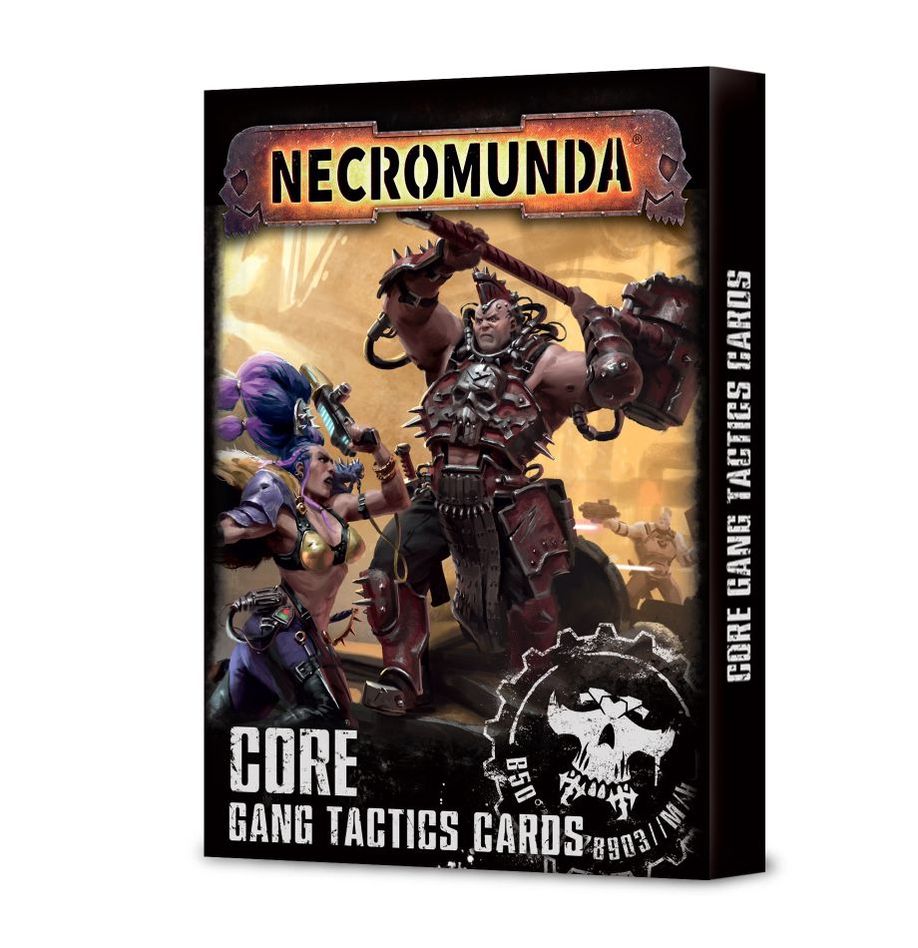 NECROMUNDA: CORE GANG TACTICS CARDS ENG - Mighty Melee Games