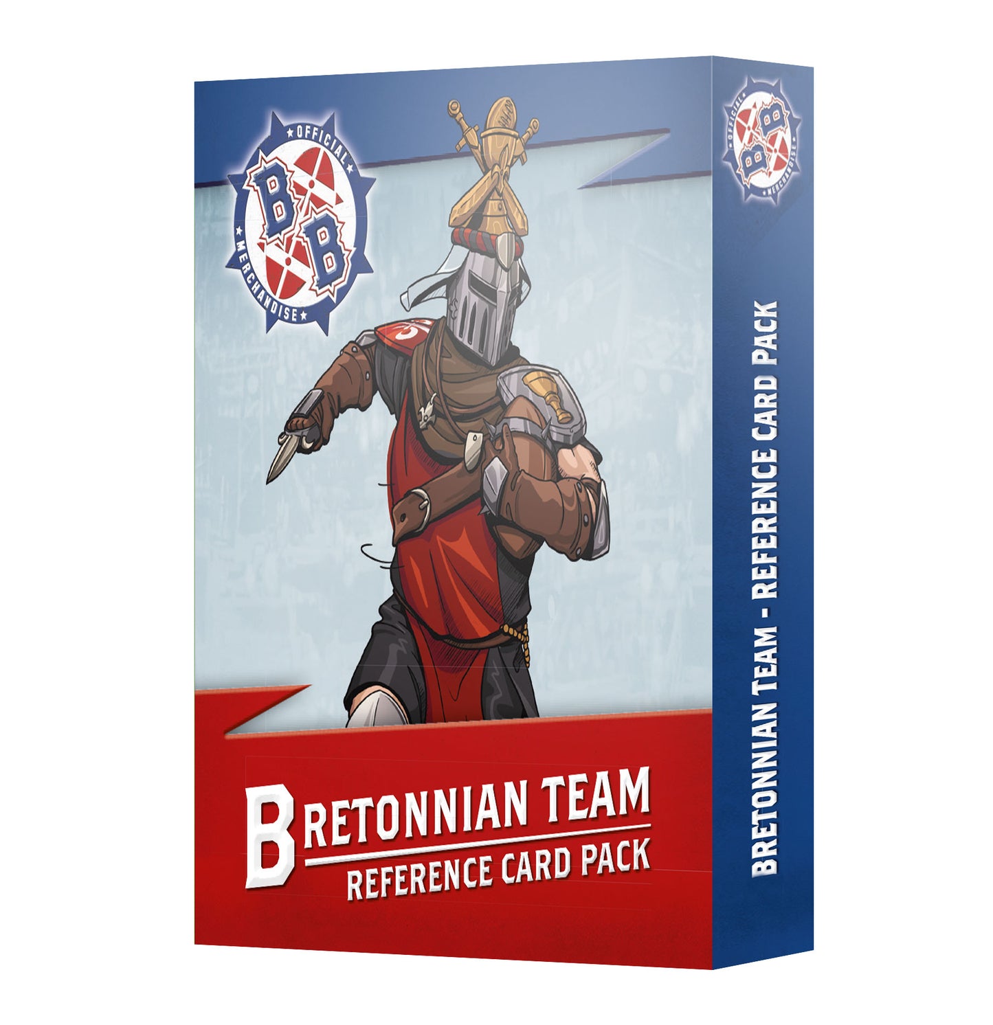 BLOOD BOWL: BRETONNIAN TEAM CARD PACK - Mighty Melee Games