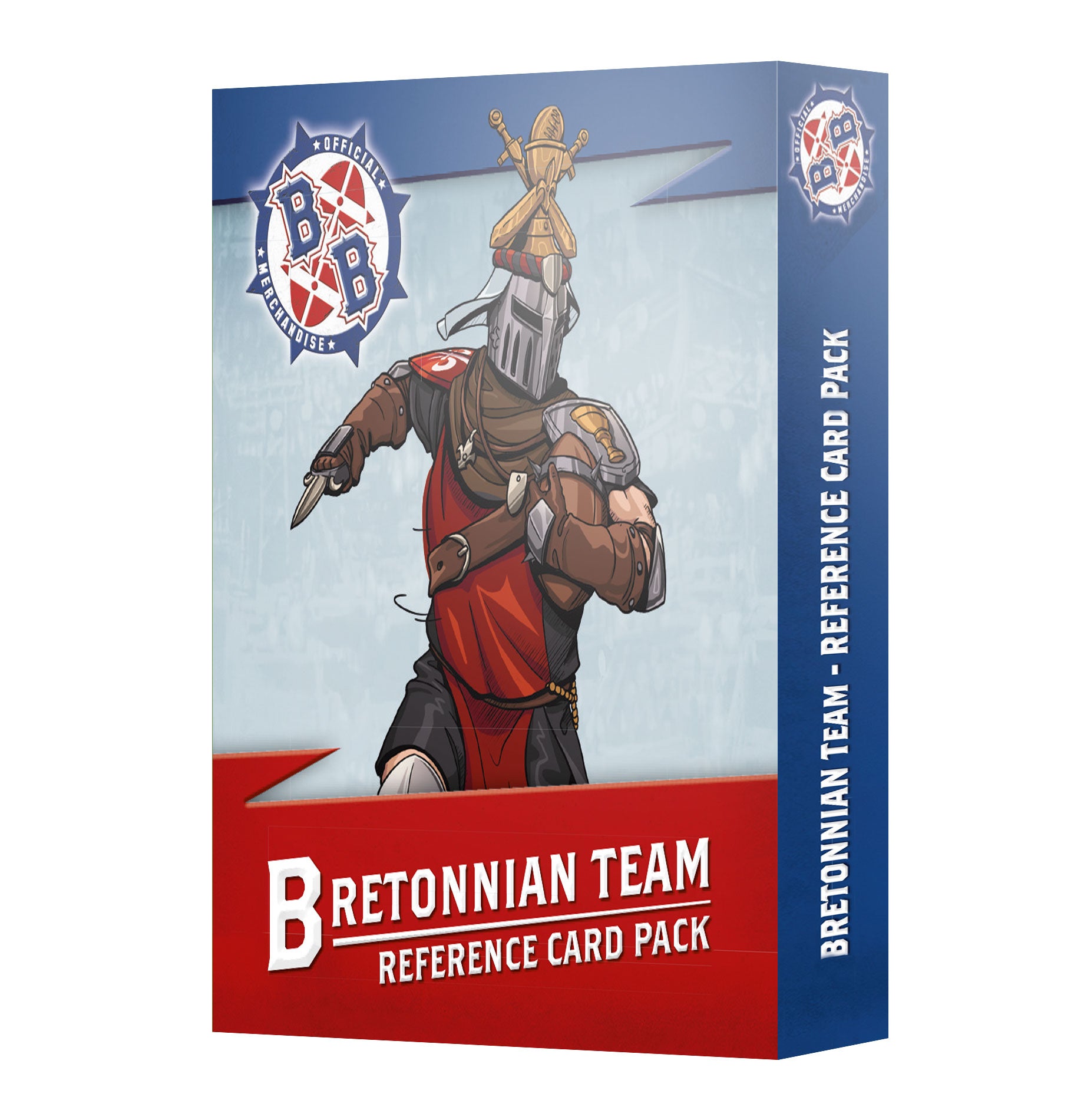BLOOD BOWL: BRETONNIAN TEAM CARD PACK - Mighty Melee Games