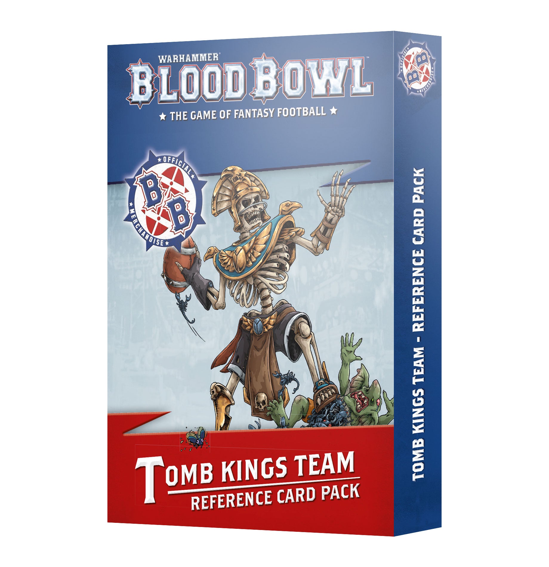 BLOOD BOWL: TOMB KINGS TEAM CARD PACK - Mighty Melee Games