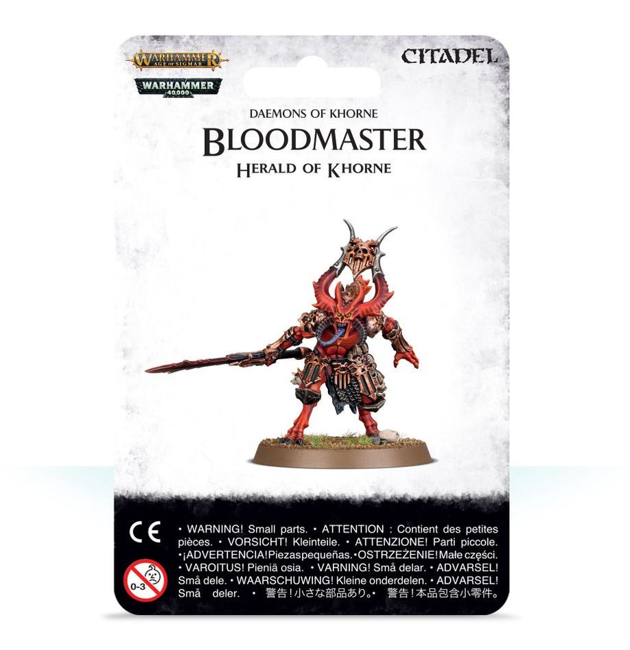 BLOODMASTER HERALD OF KHORNE - Mighty Melee Games