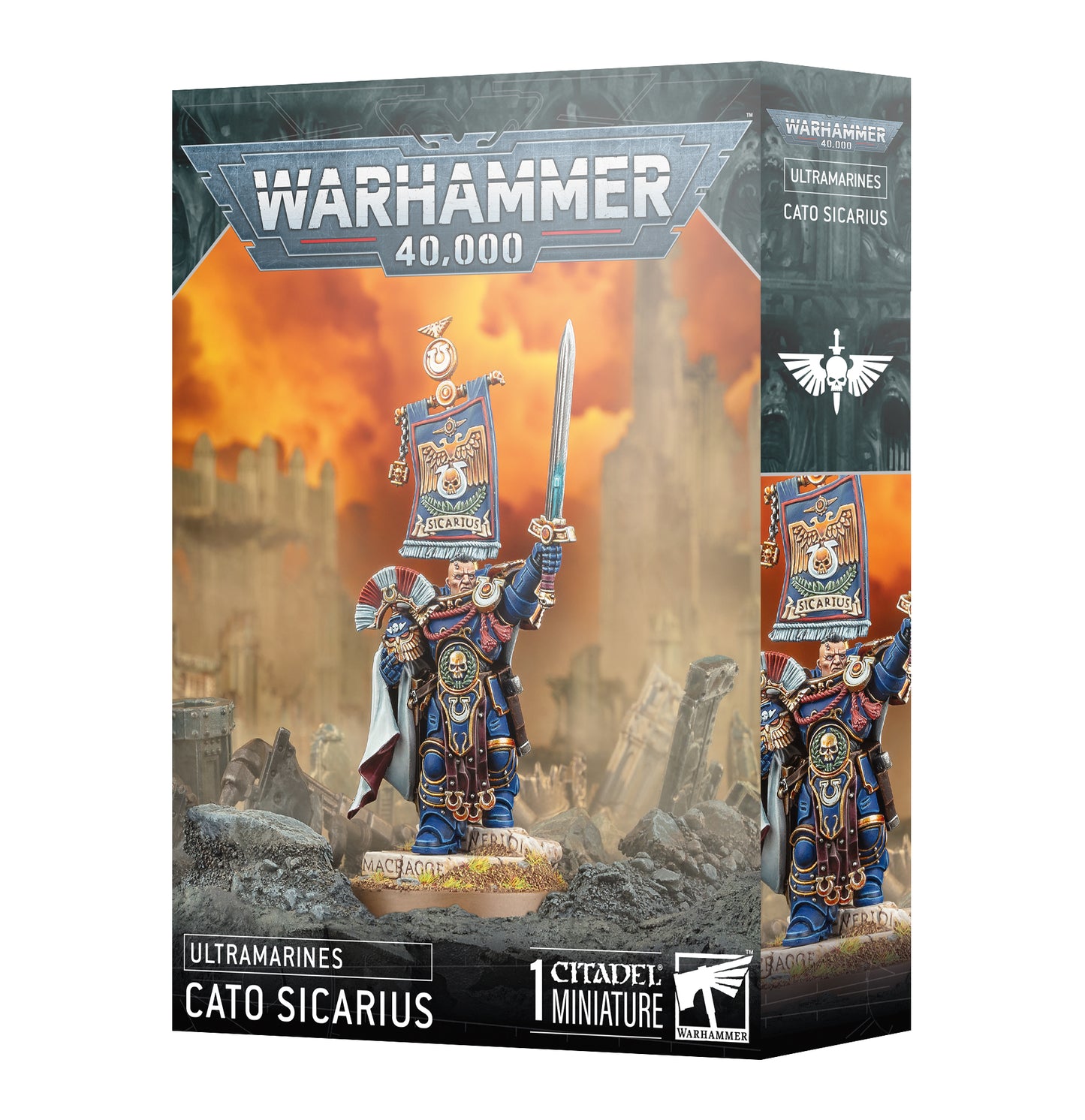 ULTRAMARINES: CATO SICARIUS - Mighty Melee Games