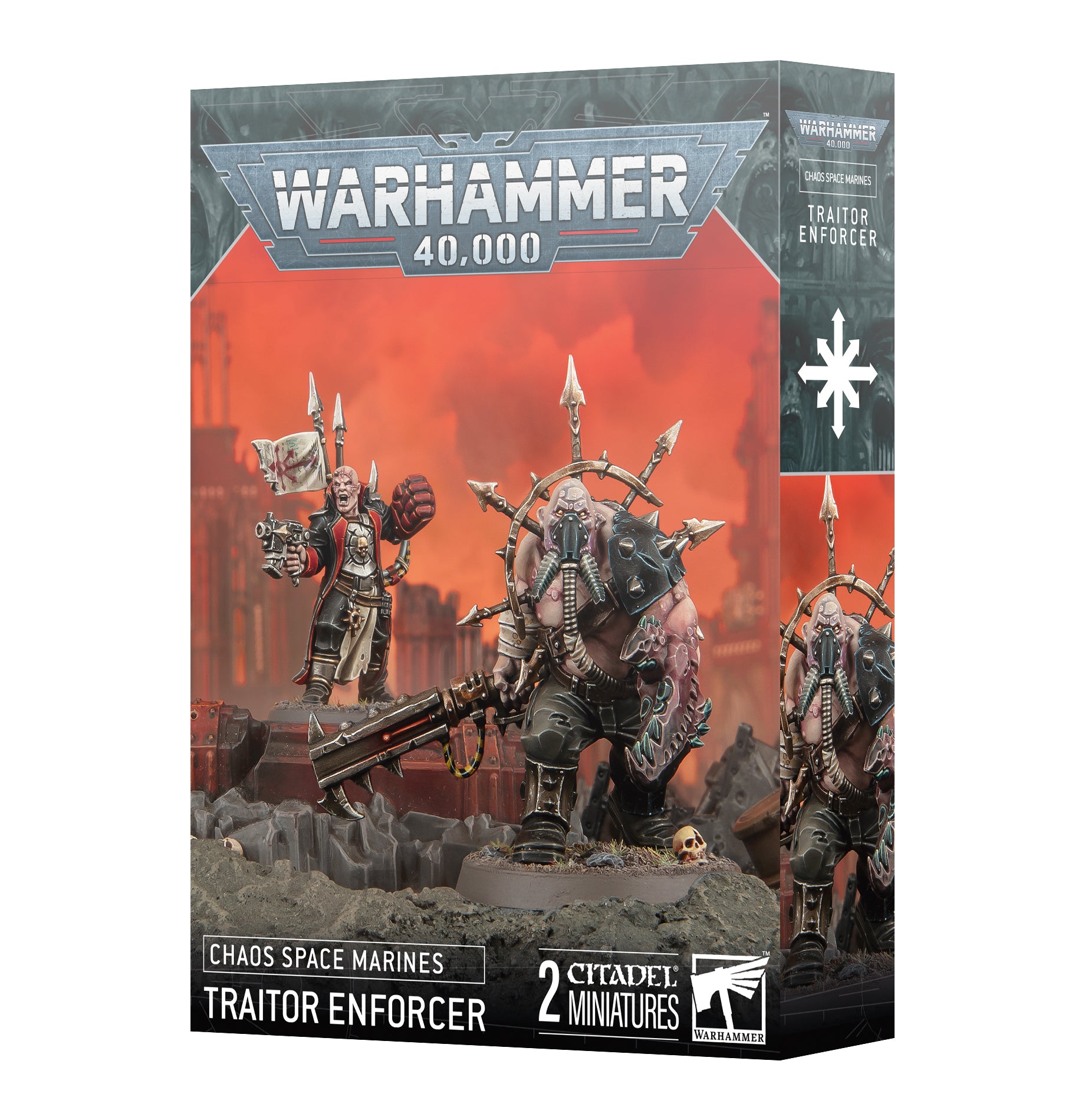 CHAOS SPACE MARINES: TRAITOR ENFORCER - Mighty Melee Games