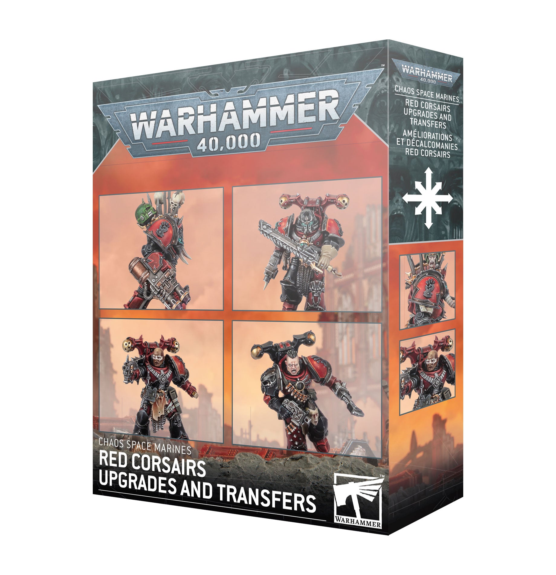 CHAOS SPACE MARINES: RED CORSAIRS UPGRADES & TRANSFERS - Mighty Melee Games
