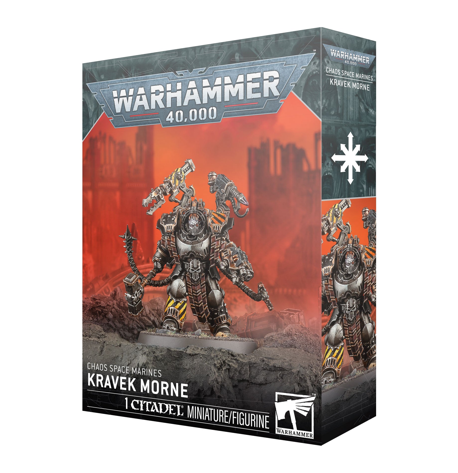 CHAOS SPACE MARINES: KRAVEK MORNE - Mighty Melee Games