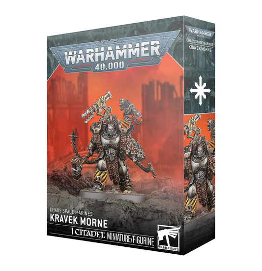 CHAOS SPACE MARINES: KRAVEK MORNE - Mighty Melee Games