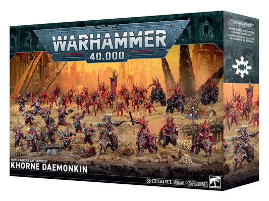 WORLD EATERS BATTLEFORCE: KHORNE DAEMONKIN - Mighty Melee Games