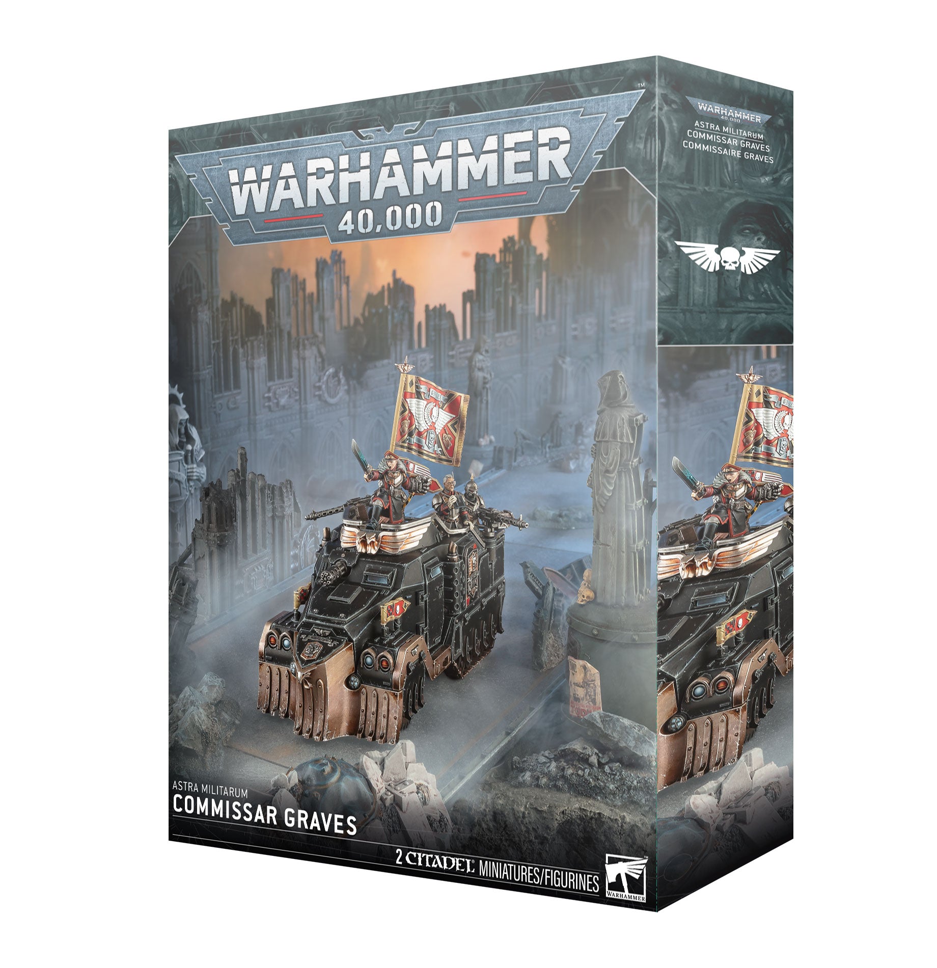 ASTRA MILITARUM: COMMISSAR GRAVES - Mighty Melee Games