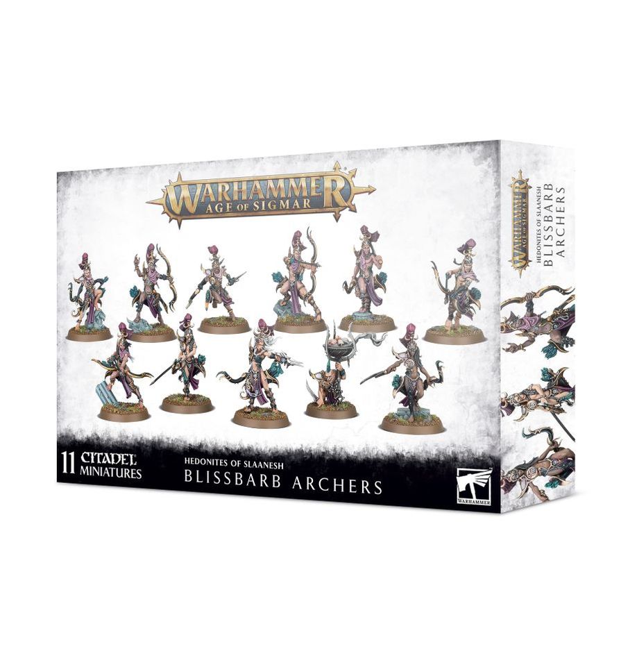 HEDONITES OF SLAANESH: BLISSBARB ARCHERS - Mighty Melee Games
