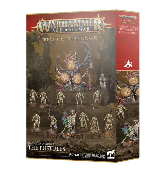 MAGGOTKIN OF NURGLE: THE PUSTULES - Mighty Melee Games