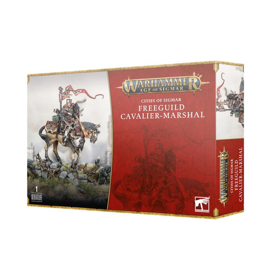 CITIES OF SIGMAR: FREEGUILD CAVALIER MARSHAL - Mighty Melee Games