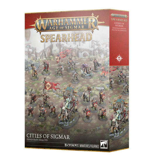 Spearhead: Zenestra's Zealots at Mighty Melee Games