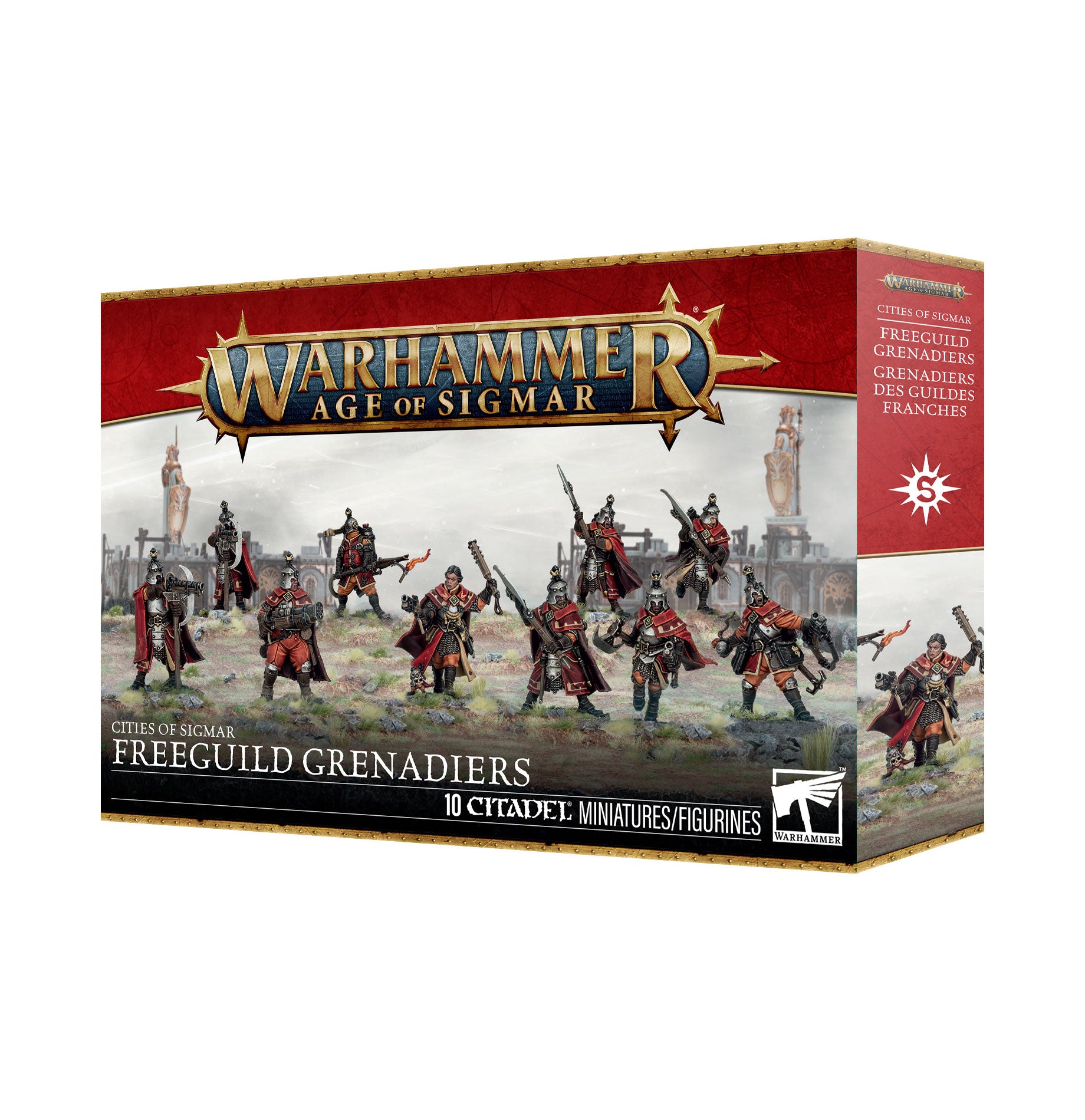 Cities Of Sigmar: Freeguild Grenadiers at Mighty Melee Games