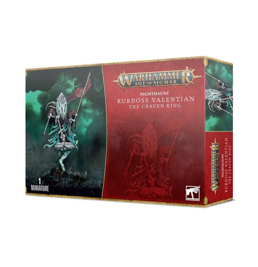 NIGHTHAUNT: KURDOSS VALENTIAN THE CRAVEN KING - Mighty Melee Games