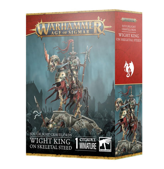 SOULBLIGHT GRAVELORDS: WIGHT KING ON STEED - Mighty Melee Games
