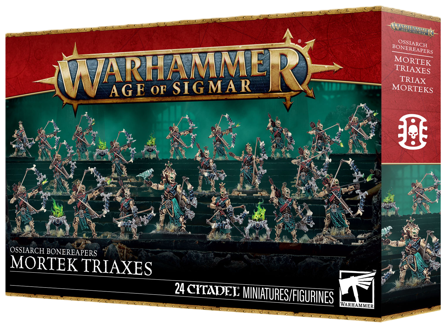 OSSIARCH BONEREAPERS: MORTEK TRIAXES - Mighty Melee Games