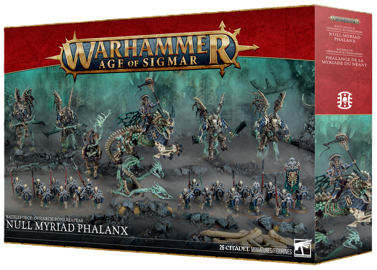 OSSIARCH BONEREAPERS: NULL MYRIAD PHALANX - Mighty Melee Games