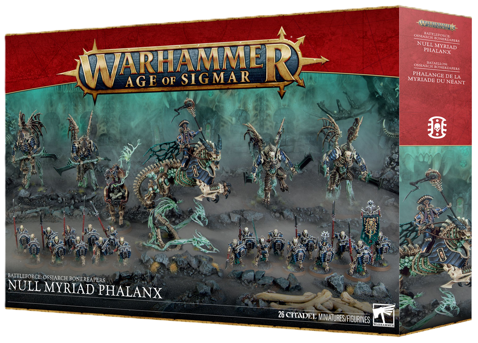 OSSIARCH BONEREAPERS: NULL MYRIAD PHALANX - Mighty Melee Games