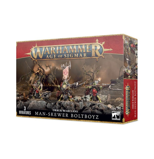 ORRUK WARCLANS: MAN-SKEWER BOLTBOYZ - Mighty Melee Games