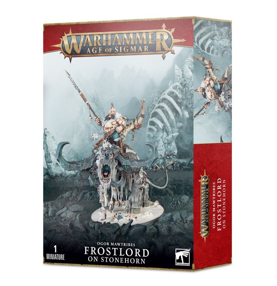 OGOR MAWTRIBES: FROSTLORD ON STONEHORN - Mighty Melee Games