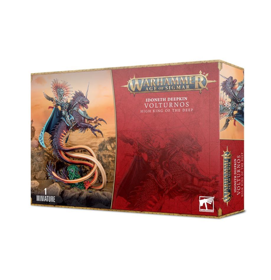 IDONETH DEEPKIN: VOLTURNOS HIGH KING OF THE DEEP - Mighty Melee Games