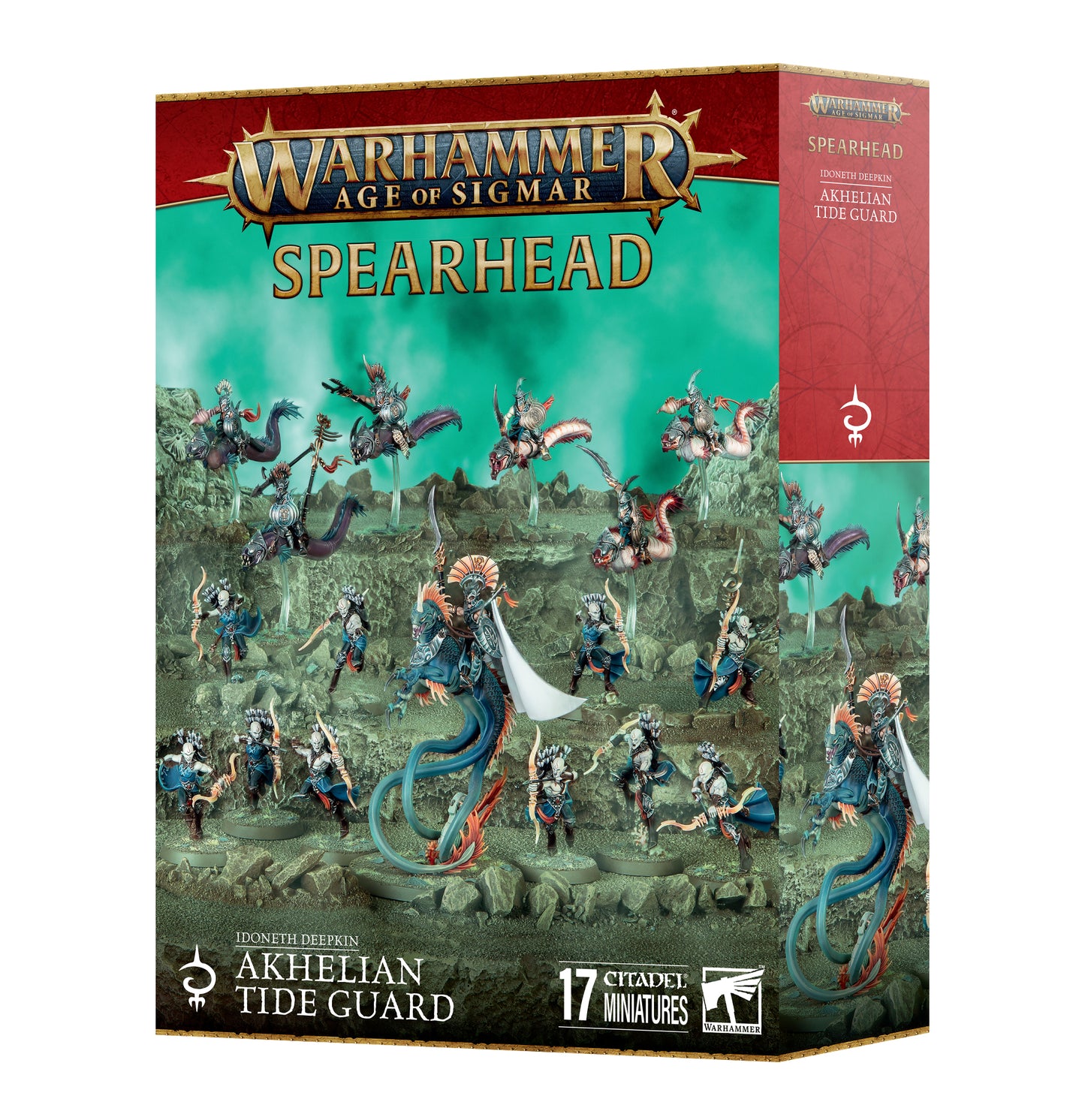 SPEARHEAD: IDONETH DEEPKIN AKHELIAN TIDE GUARD - Mighty Melee Games