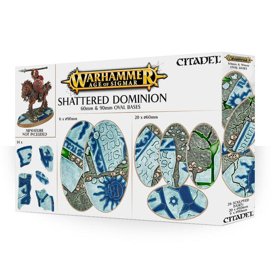 AOS: SHATTERED DOMINION: 60 & 90MM OVAL - Mighty Melee Games