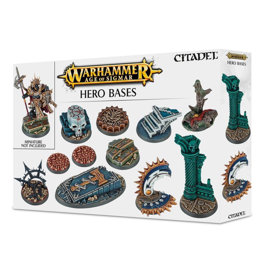 AGE OF SIGMAR HERO BASES - Mighty Melee Games
