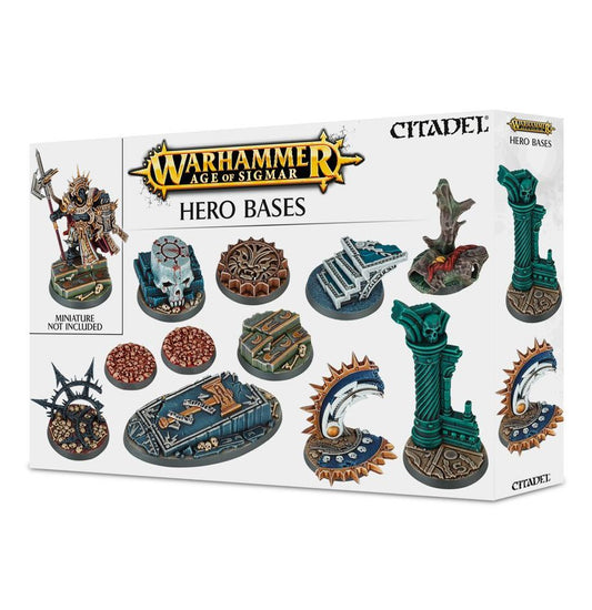 AGE OF SIGMAR HERO BASES - Mighty Melee Games