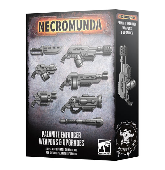 NECROMUNDA: ENFORCER WEAPONS & UPGRADES - Mighty Melee Games