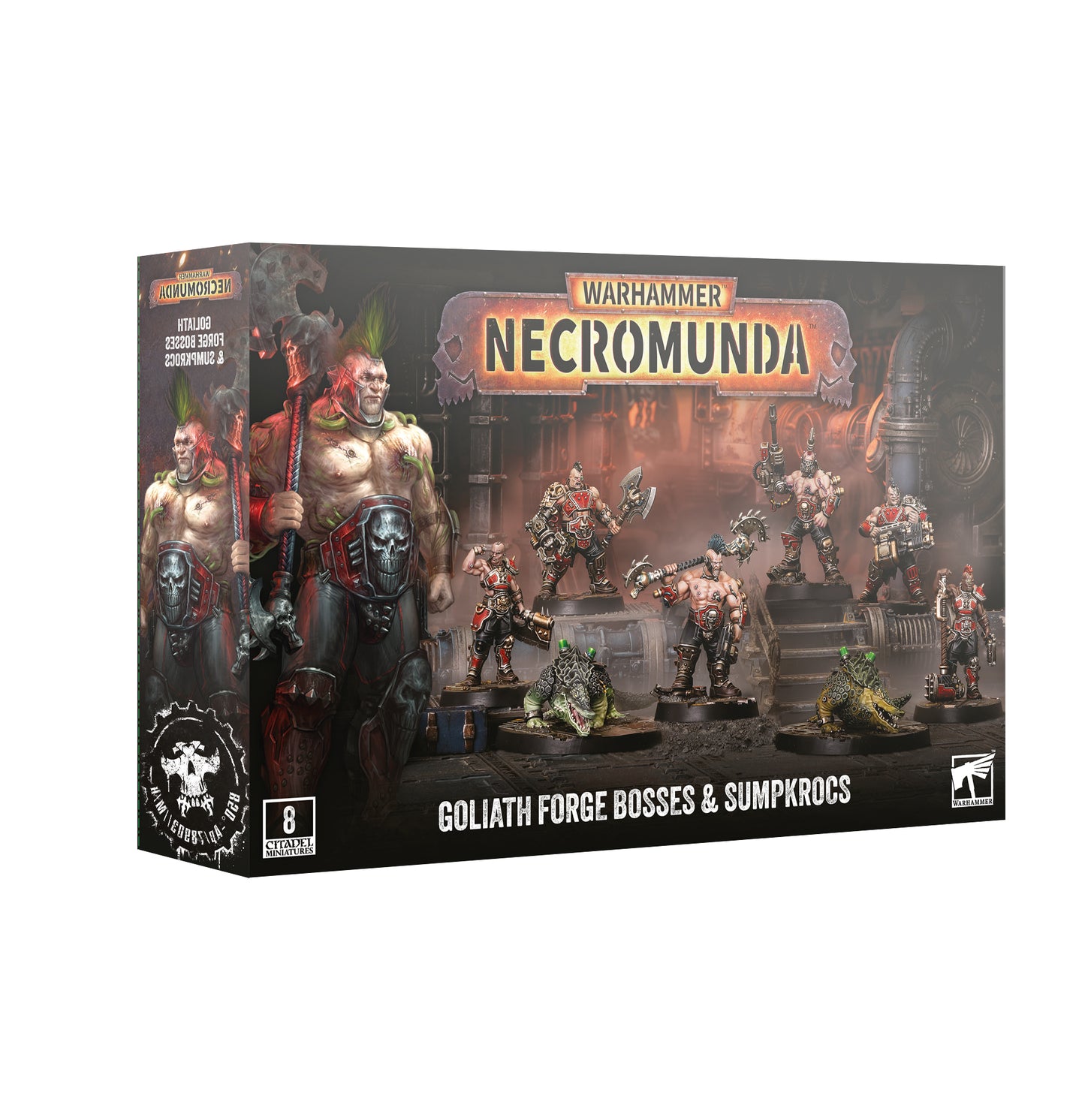 Necromunda: Goliath Forge Bosses & Sumpkrocs