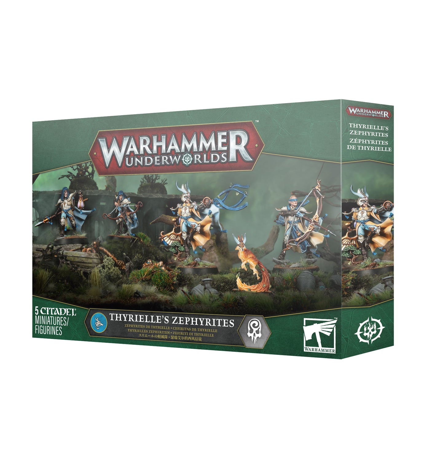 Warhammer Underworlds: Thyrielle's Zephyrites at Mighty Melee Games