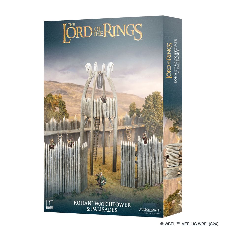 MIDDLE-EARTH STRATEGY BATTLE GAME: ROHAN WATCHTOWER & PALISADES - Mighty Melee Games