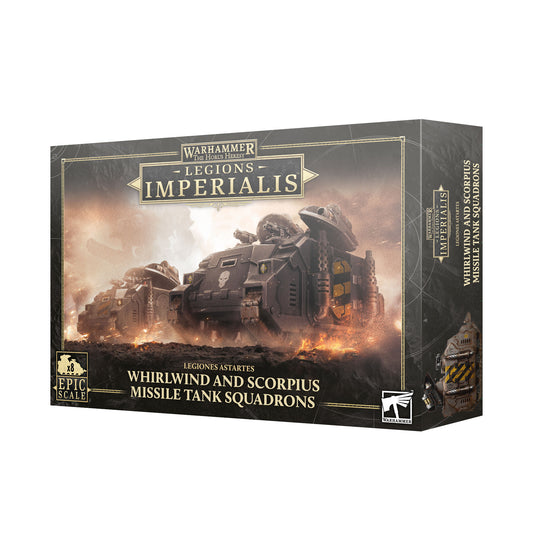 LEGIONS IMPERIALIS: WHIRLWIND/SCORPIUS MISSILE TANK SQUADRON - Mighty Melee Games