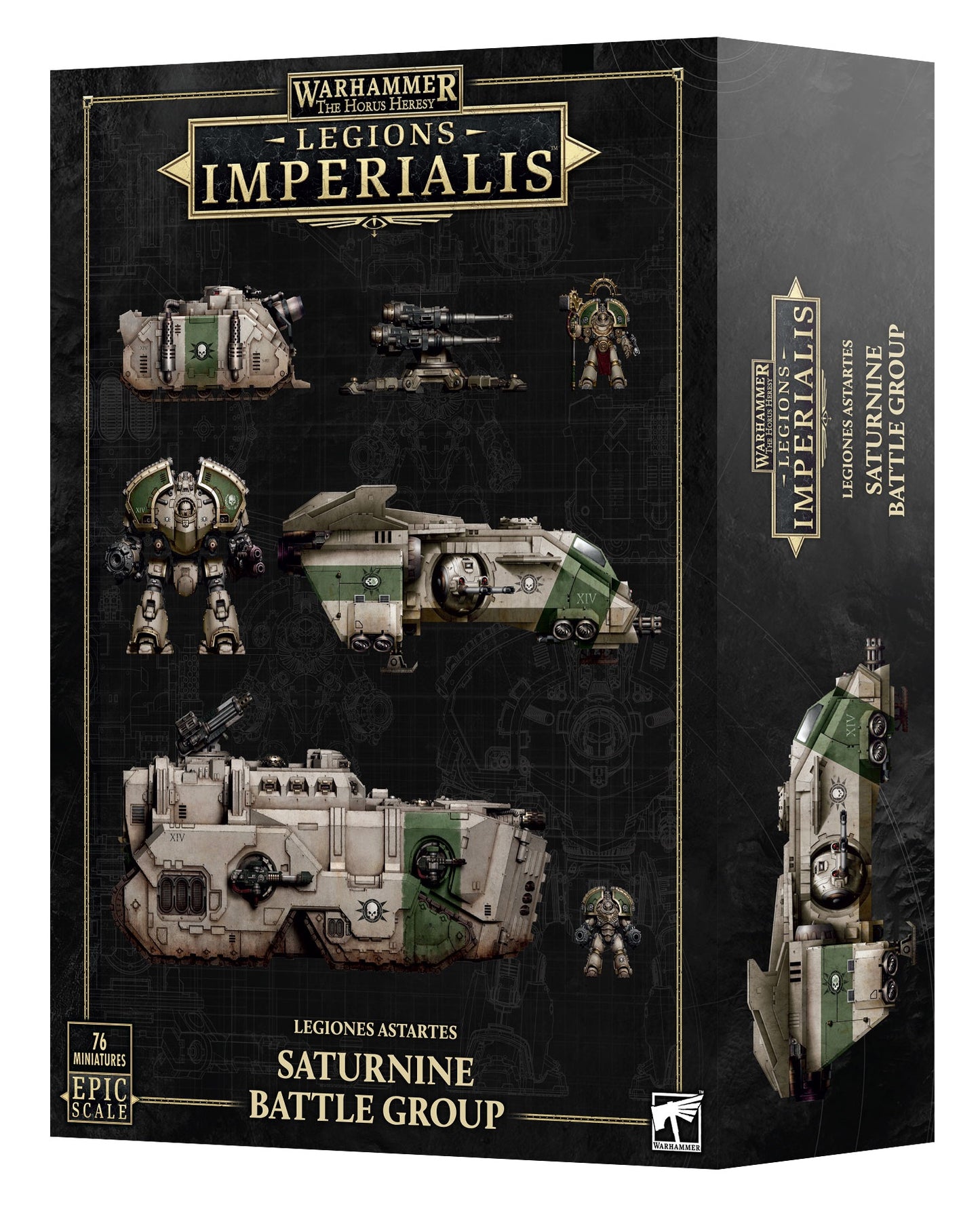LEGIONS IMPERIALIS: L/A:SATURNINE BATTLE GROUP