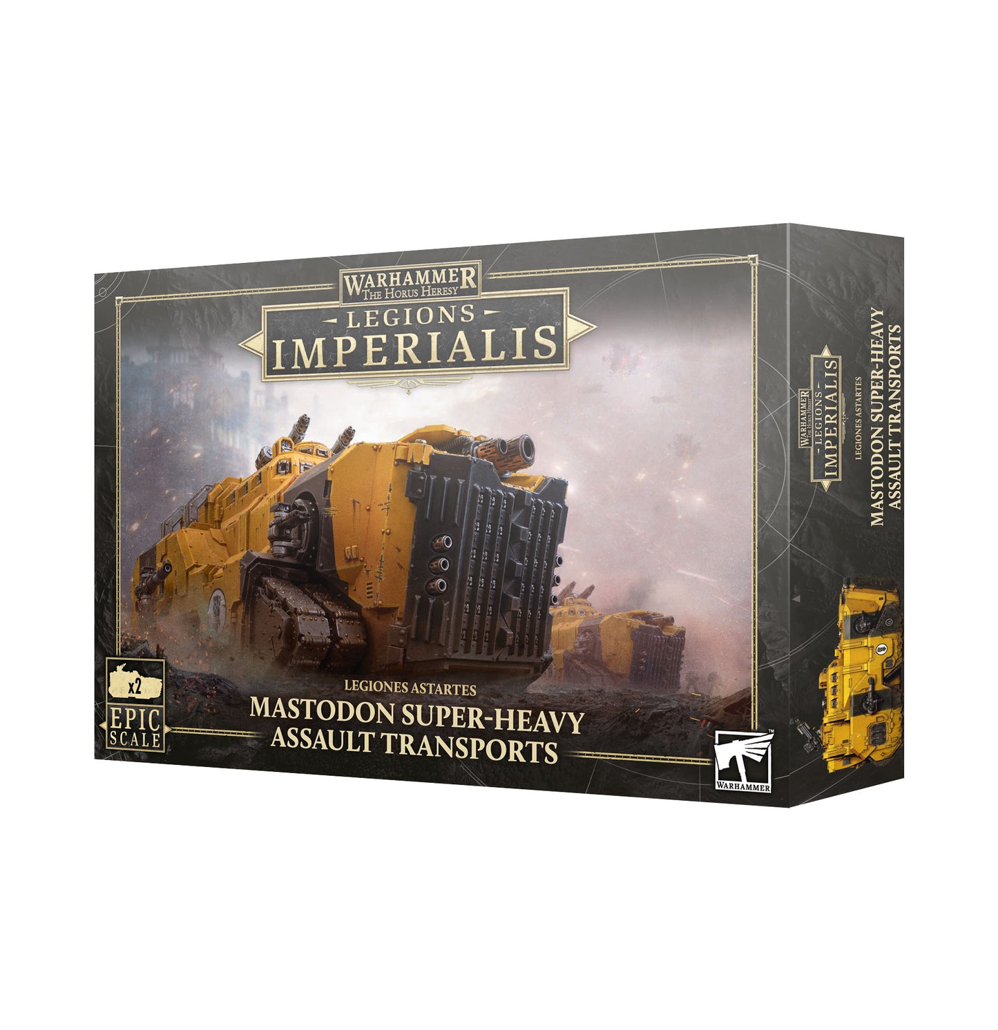 LEGIONS IMPERIALIS: MASTODON SUPER-HEAVY ASSAULT TRANSPORTS - Mighty Melee Games
