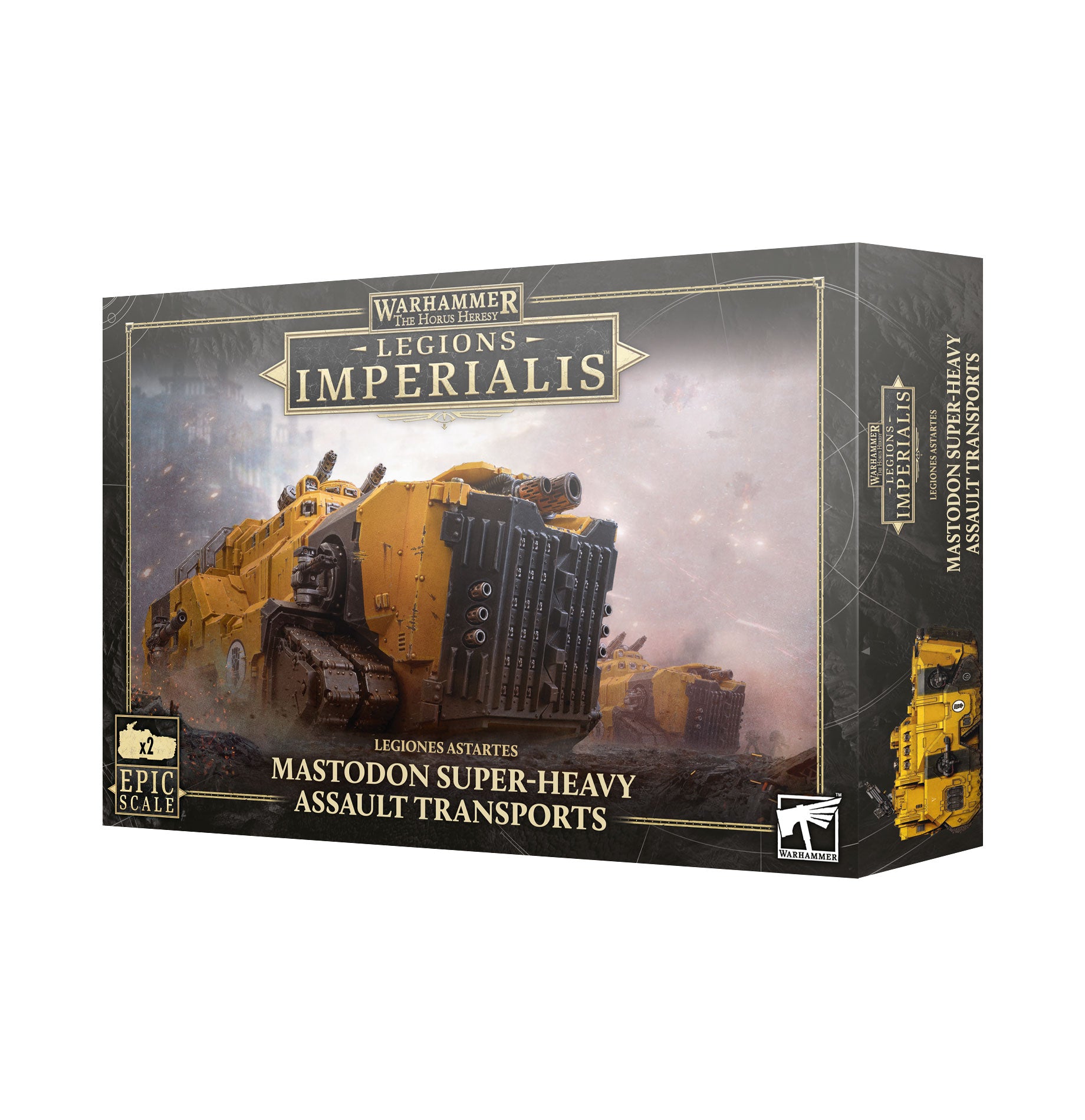 LEGIONS IMPERIALIS: MASTODON SUPER-HEAVY ASSAULT TRANSPORTS - Mighty Melee Games