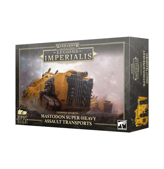 LEGIONS IMPERIALIS: MASTODON SUPER-HEAVY ASSAULT TRANSPORTS - Mighty Melee Games
