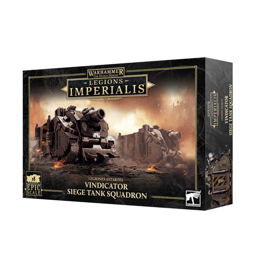LEGIONS IMPERIALIS: VINDICATOR SIEGE TANK SQUADRON - Mighty Melee Games
