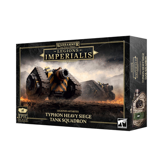 LEGIONS IMPERIALIS: TYPHON HEAVY SIEGE TANK SQUADRON - Mighty Melee Games
