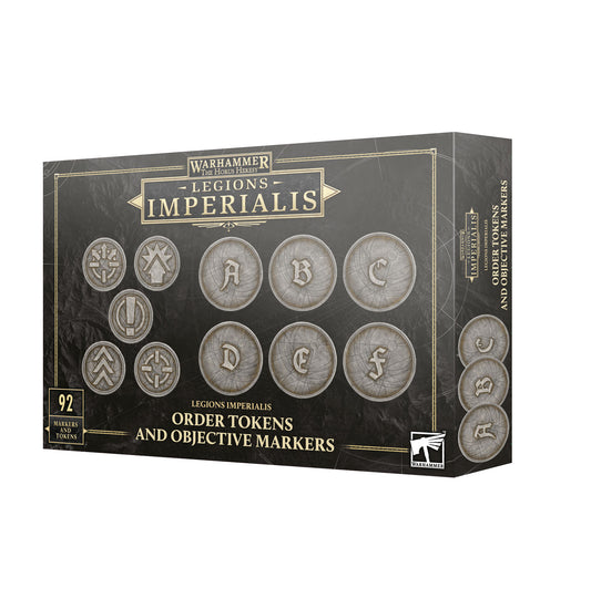 LEGIONS IMPERIALIS: ORDER TOKENS AND OBJECTIVES MARKERS - Mighty Melee Games
