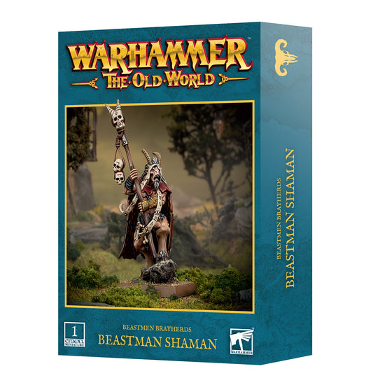 BEASTMEN BRAYHERDS: BEASTMAN SHAMAN - Mighty Melee Games