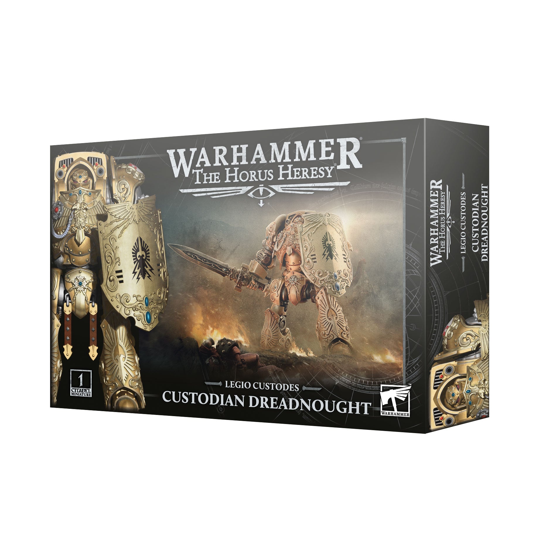 LEGIO CUSTODES: CUSTODIAN DREADNOUGHT - Mighty Melee Games