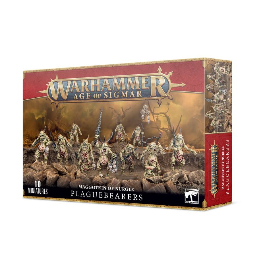 MAGGOTKIN OF NURGLE: PLAGUEBEARERS - Mighty Melee Games