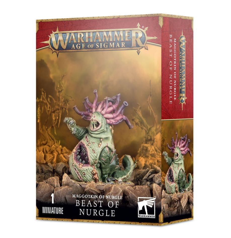 MAGGOTKIN OF NURGLE: BEAST OF NURGLE - Mighty Melee Games