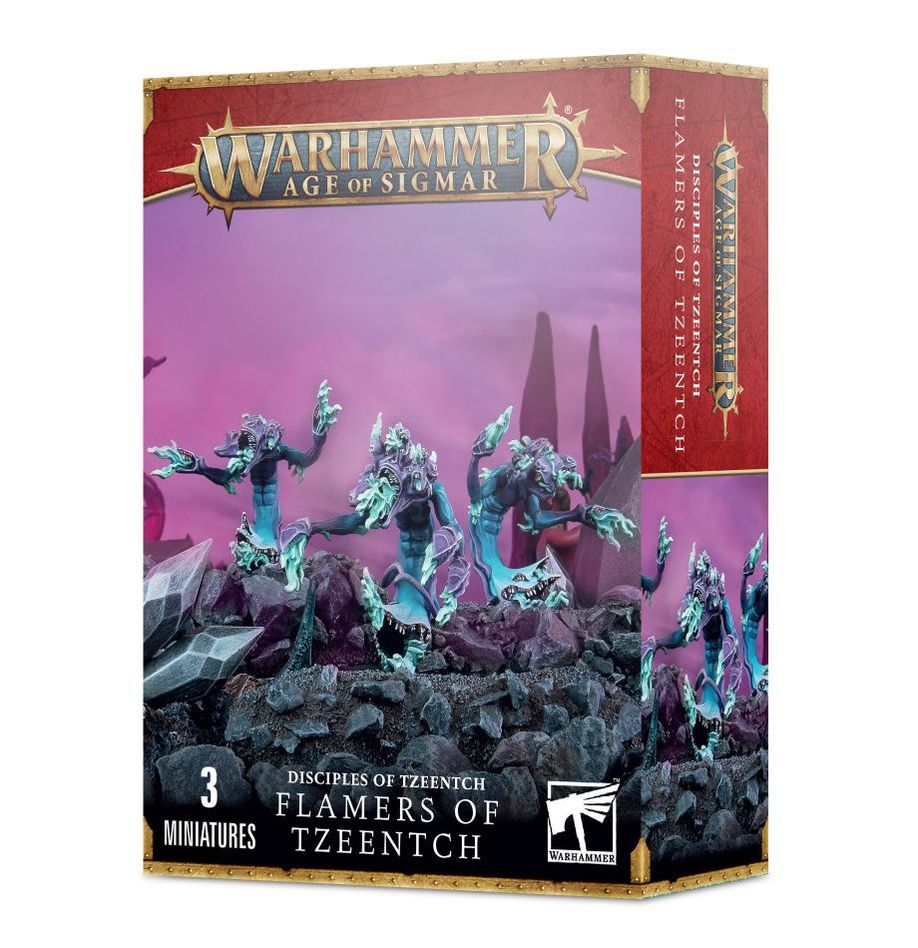 DISCIPLES OF TZEENTCH: FLAMERS OF TZEENTCH - Mighty Melee Games