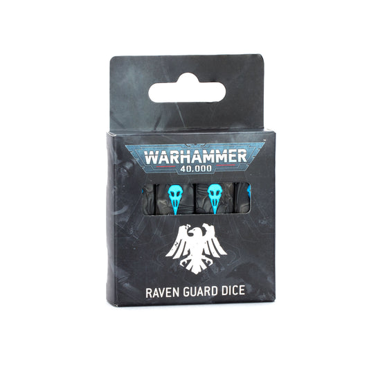 WARHAMMER 40000: RAVEN GUARD DICE - Mighty Melee Games