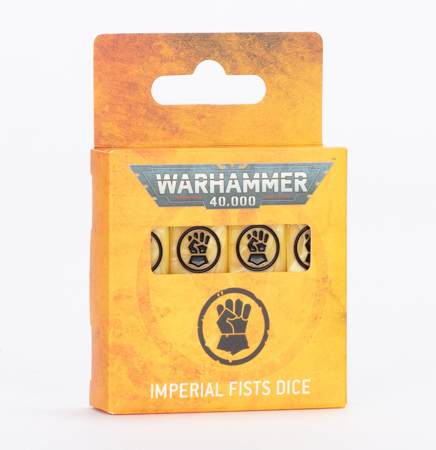 WARHAMMER 40000: IMPERIAL FISTS DICE - Mighty Melee Games