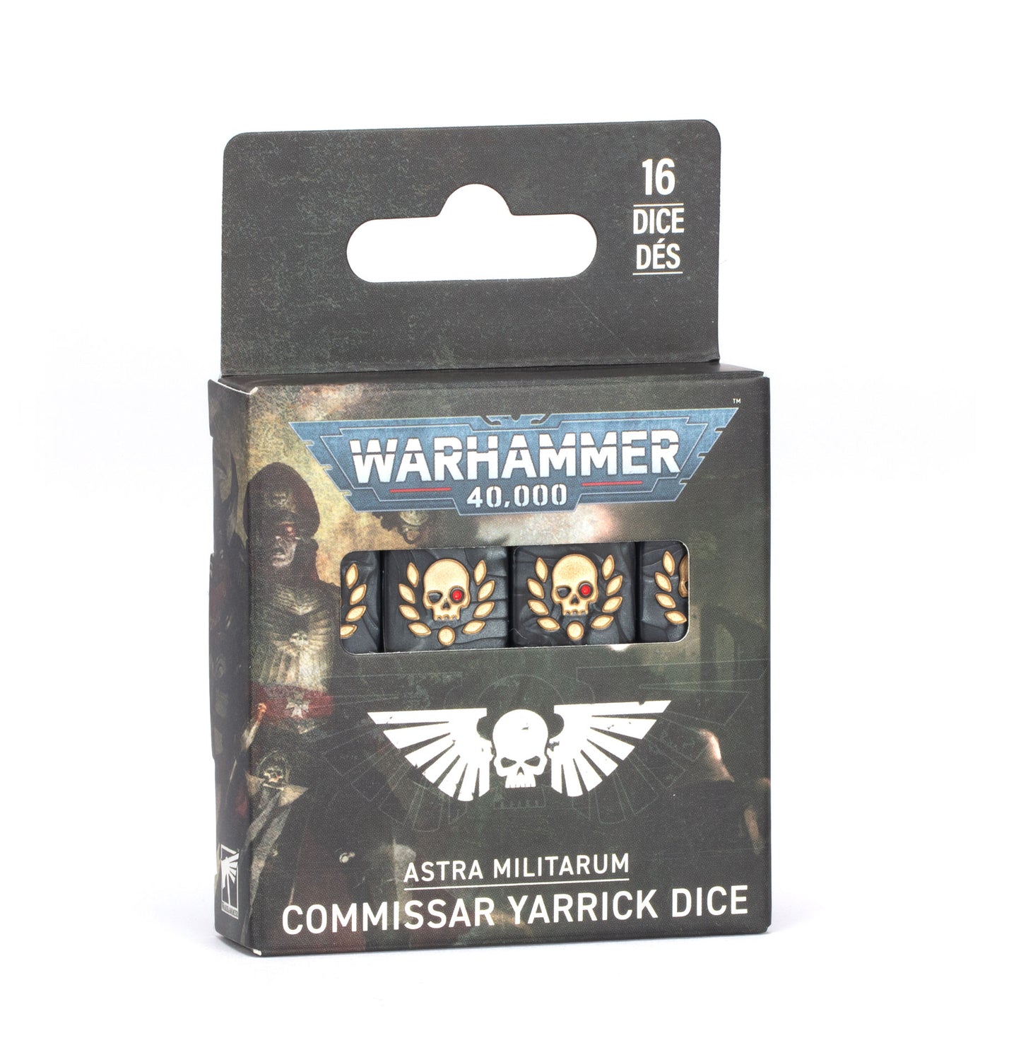 ASTRA MILITARUM: COMMISSAR YARRICK DICE - Mighty Melee Games